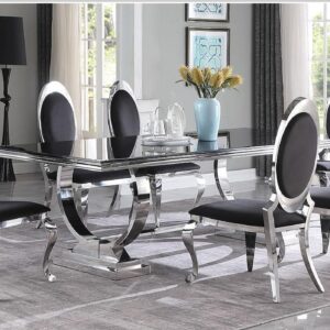 3140 t 8130 elara dining set black 1 1